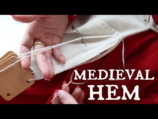 How to Weave 15th c. Style // Unraveling the Mysteries of a Medieval Hem