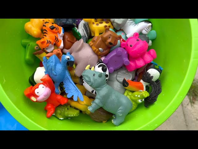 Various Zoo Animal Toys
