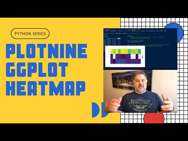 How to Create a Heatmap Using plotnine and ggplot in Python