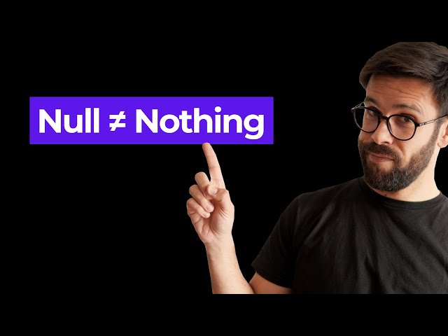 How to Avoid Nulls
