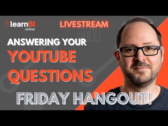 Answering Your YouTube Questions - Friday Hangout