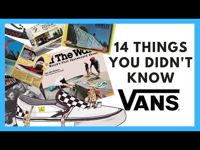 Vans Shoes: 14 Things You Didn't Know About Vans (2020)