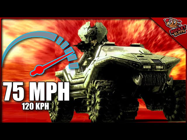 Which Halo Game has the FASTEST Warthog?