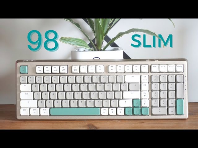 The MOST Elegant Looking Keyboard! The Cascade 98 Slim