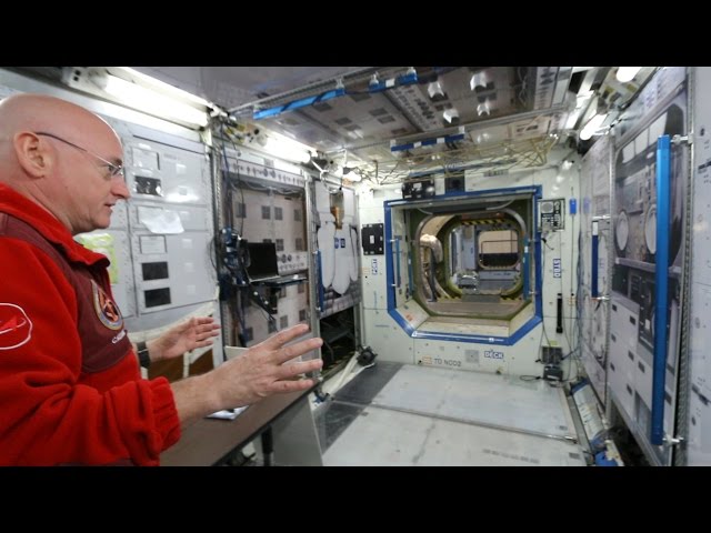 International Space Station Tour on Earth (1g) - Smarter Every Day 141