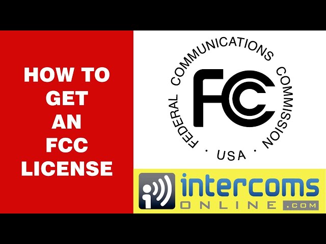 how to Get and FCC License for Two-Way Radios - 888-298-9489