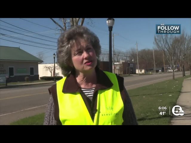 This woman has picked up 500,000 pieces of litter around Akron