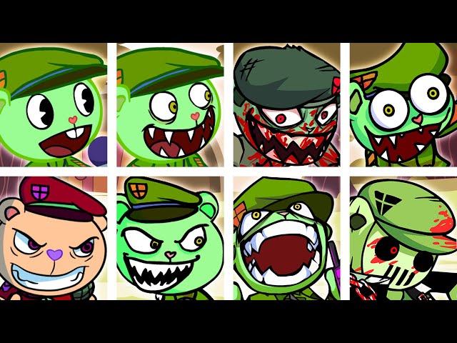 FNF Character Test | Gameplay VS Playground | Happy Tree Friends | Flippy Compilation