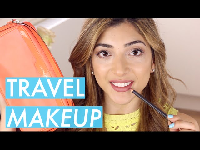 What's In My Travel Makeup Bag + Tutorial | Amelia Liana