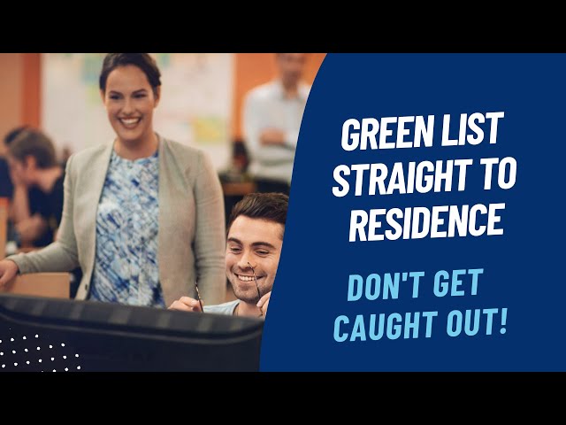 Green List - Straight to Residence visa - a crash course