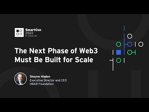 The Next Phase of Web3 Must Be Built for Scale | Shayne Higdon at SmartCon 2022