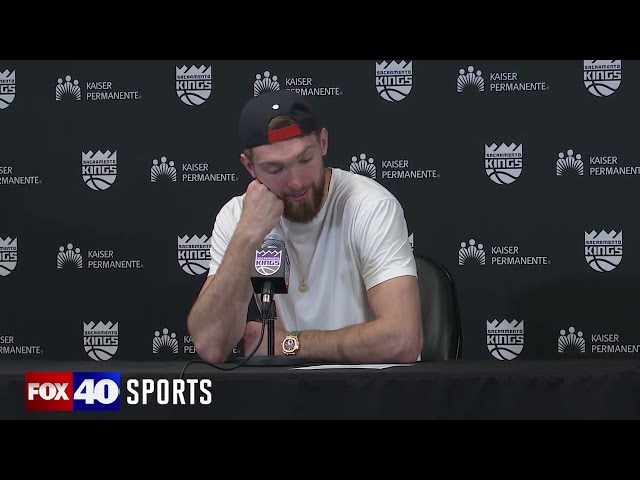 Kings center Domantas Sabonis on the playoff-level intensity in Saturday's 98-91 loss to the Knicks