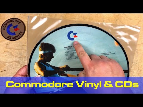Commodore-Inspired Vinyl Records and Compact Discs