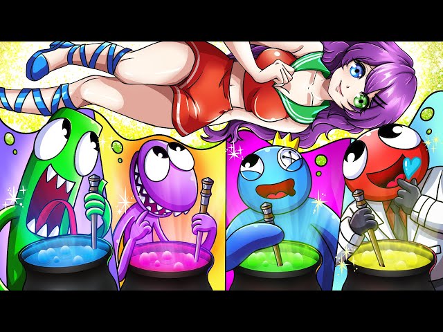 [Animation]🌈Rainbow Friends Brewing Cute Lover💕| "Best Love Story" Compilation | SLIME CAT