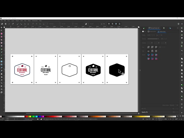 How to Create Color Separations for Screen Printing in Inkscape