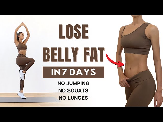 LOSE BELLY FAT in 7 Days🔥30 MIN Standing Abs Workout - No Squat, No Lunge, No Jumping