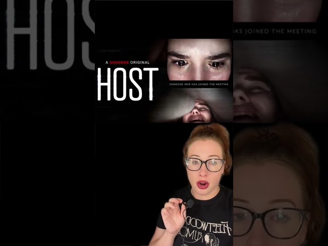 The # 1 SCARIEST movie | Movie Review - Host (2020) #shorts #movies #scary