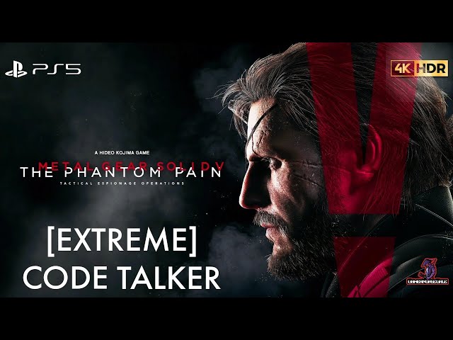 METAL GEAR SOLID V: THE PHANTOM PAIN | MISSION 48 | S-RANK | NO COMMENTARY | PS5 4K HDR