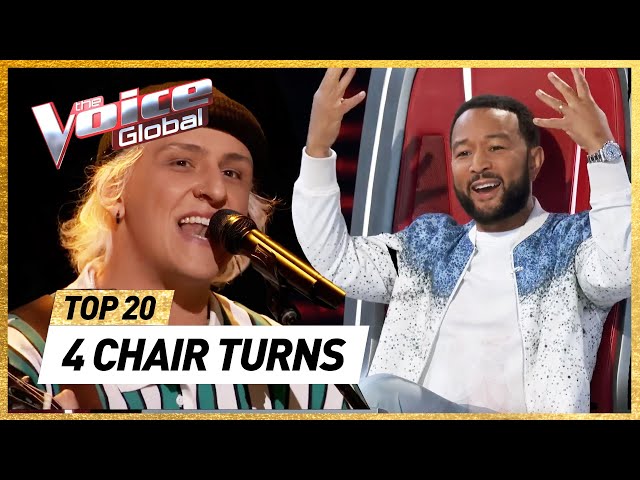 Best FOUR CHAIR TURNS of 2022 on The Voice