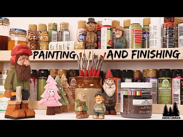 How to Paint/Finish Your Woodcarvings