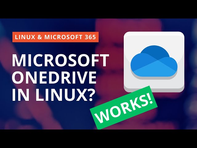 Use Microsoft ONEDRIVE in LINUX: EASY with rclone