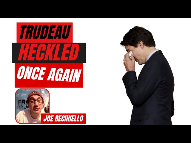 Justin Trudeau HECKLED Again! This Guy is So Unpopular!