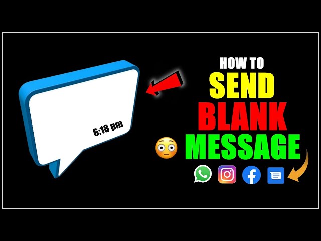 how to send blank messages 2024 ||  how to send blank message on whatsapp ||  blank messages
