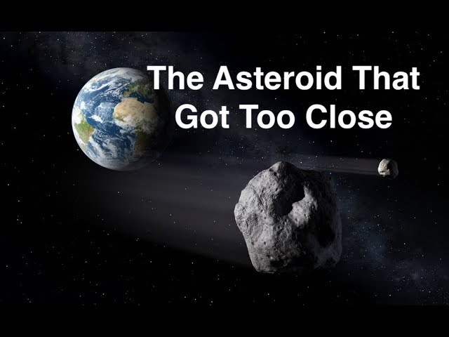 An Asteroid That Got a Bit Too Close To Earth