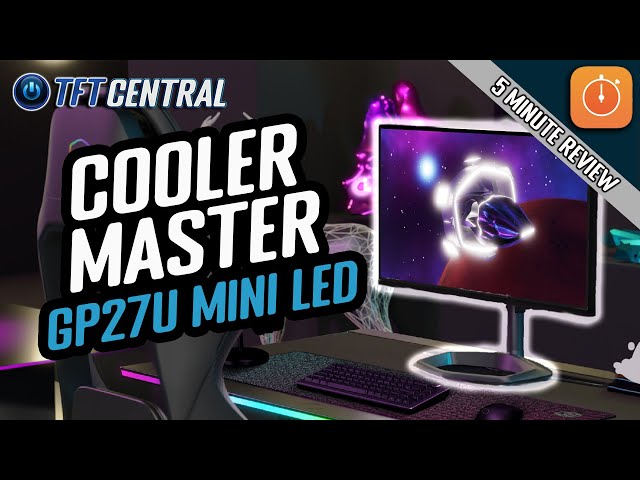 A PROPER HDR gaming monitor!! Cooler Master Tempest GP27U   **5 Minute Review**