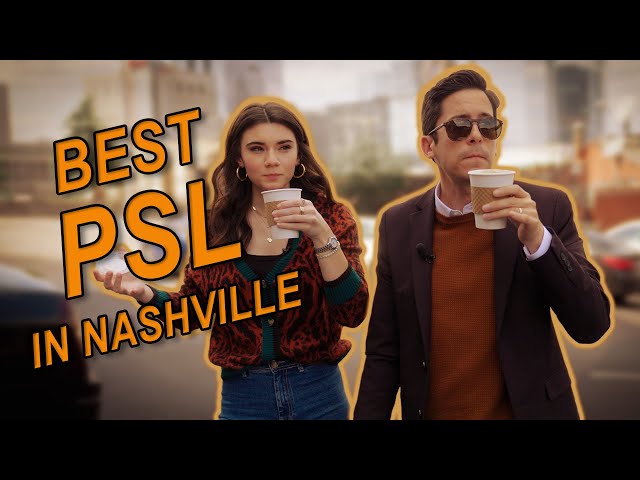 Ranking The BEST Pumpkin Spice Lattes In Nashville | With Michael Knowles
