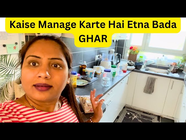 Kaise Manage Karte Hai Etna Bada GHAR - Kalakand Recipe | Smita Germany Vlogs | Indian Lifestyle
