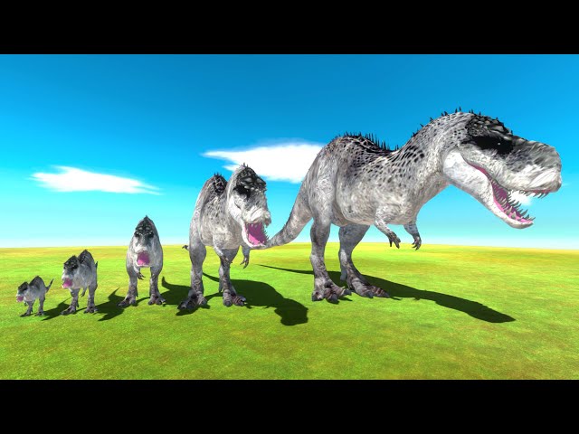 The Dinosaurs Grew And Saved Themselves - Animal Revolt Battle Simulator