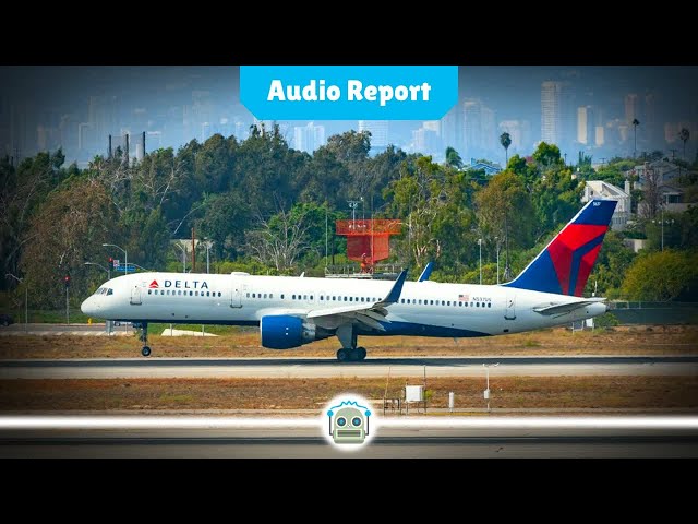 Emergency Slide Falls Off Delta Air Lines Boeing Plane, Forces Emergency Landing...