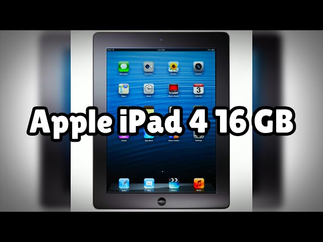 Photos of the Apple iPad 4 16 GB | Not A Review!