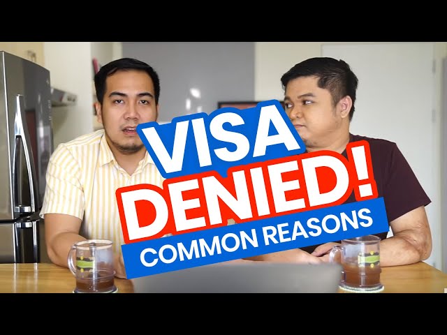 TOP 7 Reasons Why VISA APPLICATIONS are DENIED (Filipino w/ English Subs)