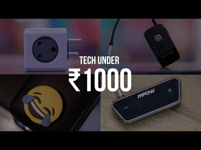7 Cool Tech Under 1000 INR You Can Buy