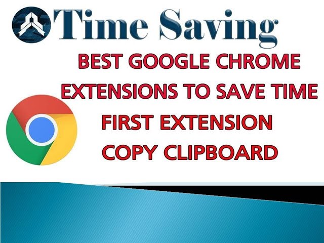 Google Chrome Extensions  copy and save most used texts.