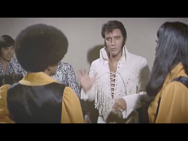 Edited Elvis moments from August 10, 1970