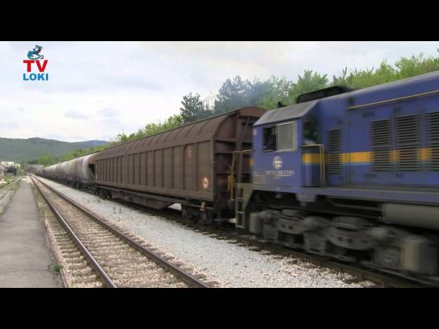 Freight train with four locomotives!/HŽ teretni vlak sa četri lokomotive!