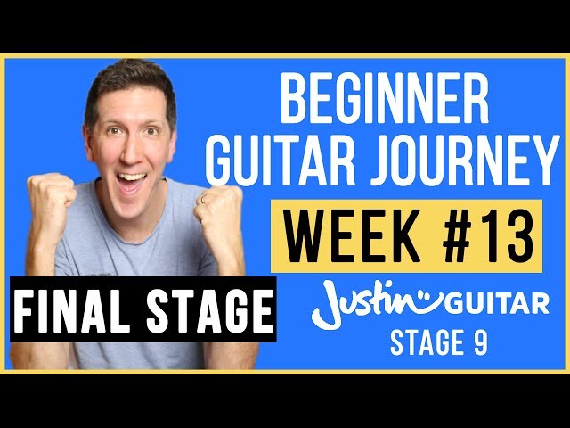 Older Beginner Guitar Journey| JustinGuitar Stage 9 Progress| Guitar Progress