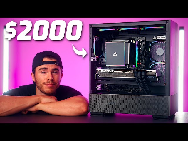 The BEST 👑 $2000 4K Gaming PC ⚡ Build Guide 2023