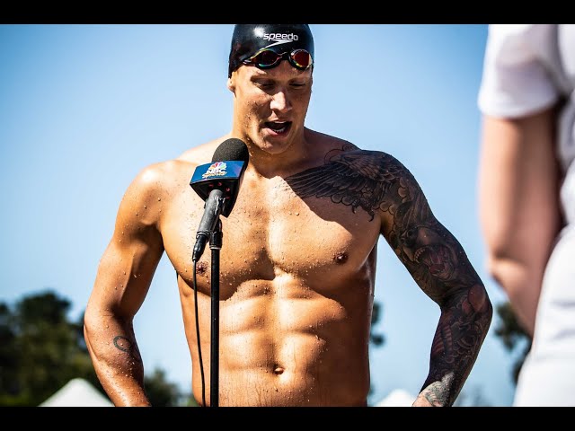 Olympic Swimmer Caeleb Dressel Explains What NOT To Do Right After Getting A Tattoo