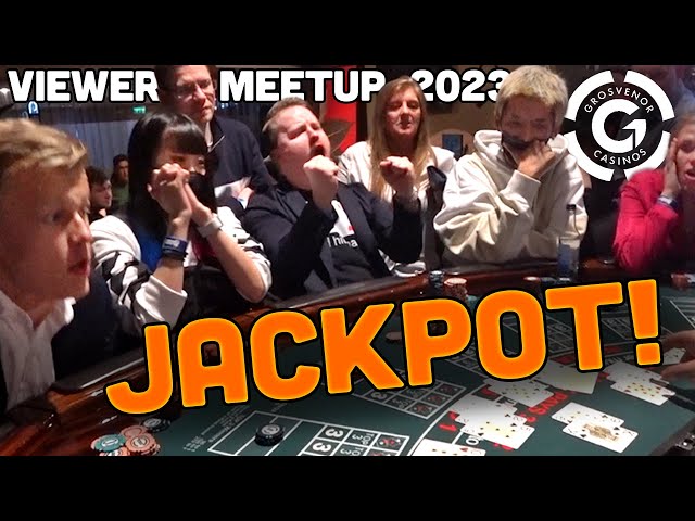 BIG Blackjack Win - London Viewer Meetup in Grosvenor Casino Bayswater 2023