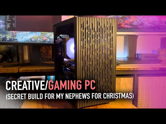 Creative Gaming PC Build! (Christmas Present for my Nephews) #ryzen #gamingpc