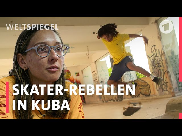 Kuba: Rebellion auf dem Skateboard | Weltspiegel