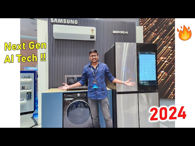 AI Powered Home Appliances... !? 🤯 Samsung Bespoke AI is here