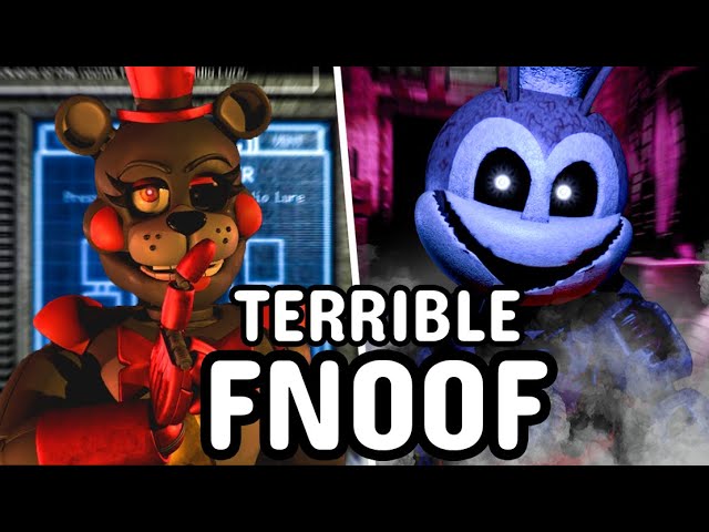 The 5 most RIDICULOUS fnaf fangames I've encountered