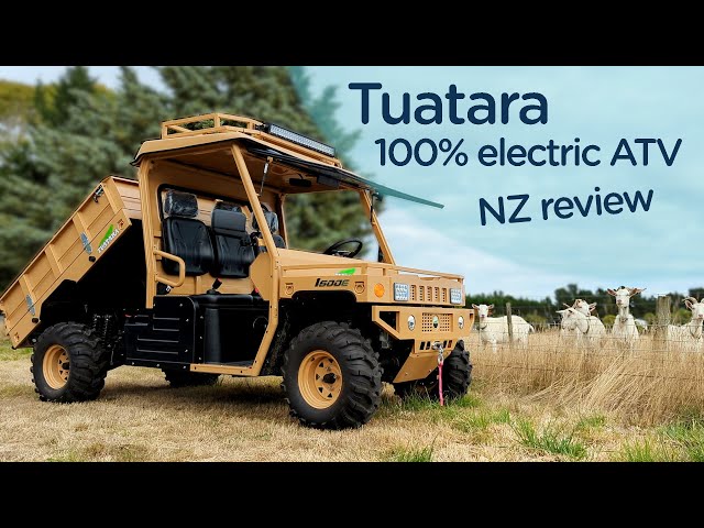 Tuatara e1500 - Electric ATV review