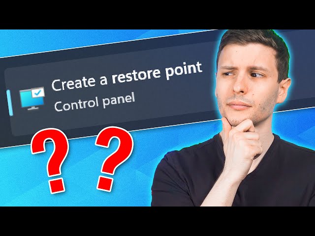 What Does System Restore ACTUALLY Do?