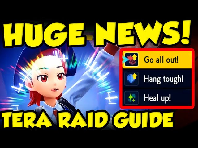 CHEERING IS PERMANENT IN TERA RAIDS! MUST WATCH TERA RAID GUIDE for Pokemon Scarlet and Violet!